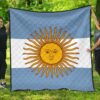 Argentina Flag Premium Quilt A6  Quilt